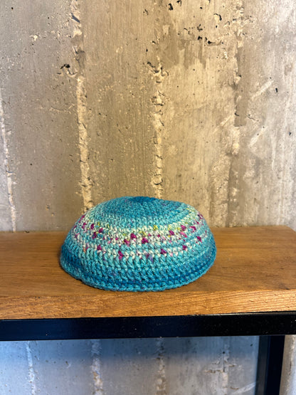 HANDMADE CROCHET KIPPAH MADE IN ISRAEL AUTHENTIC & UNIQUE CHO0SE YOUR OWN DESIGN