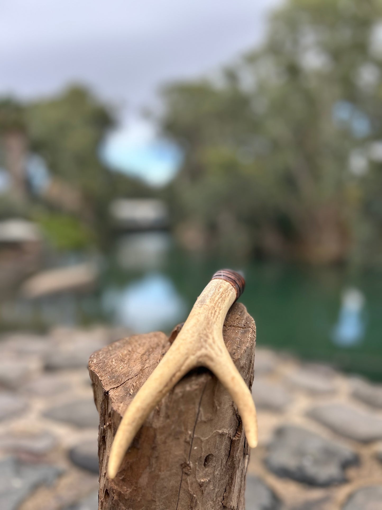 Primitive Heritage Knife – Handmade flint Blade with Ancient Design from Israel