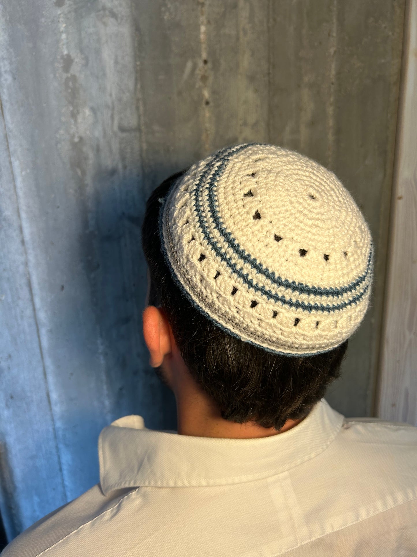 HANDMADE CROCHET KIPPAH MADE IN ISRAEL AUTHENTIC & UNIQUE CHO0SE YOUR OWN DESIGN