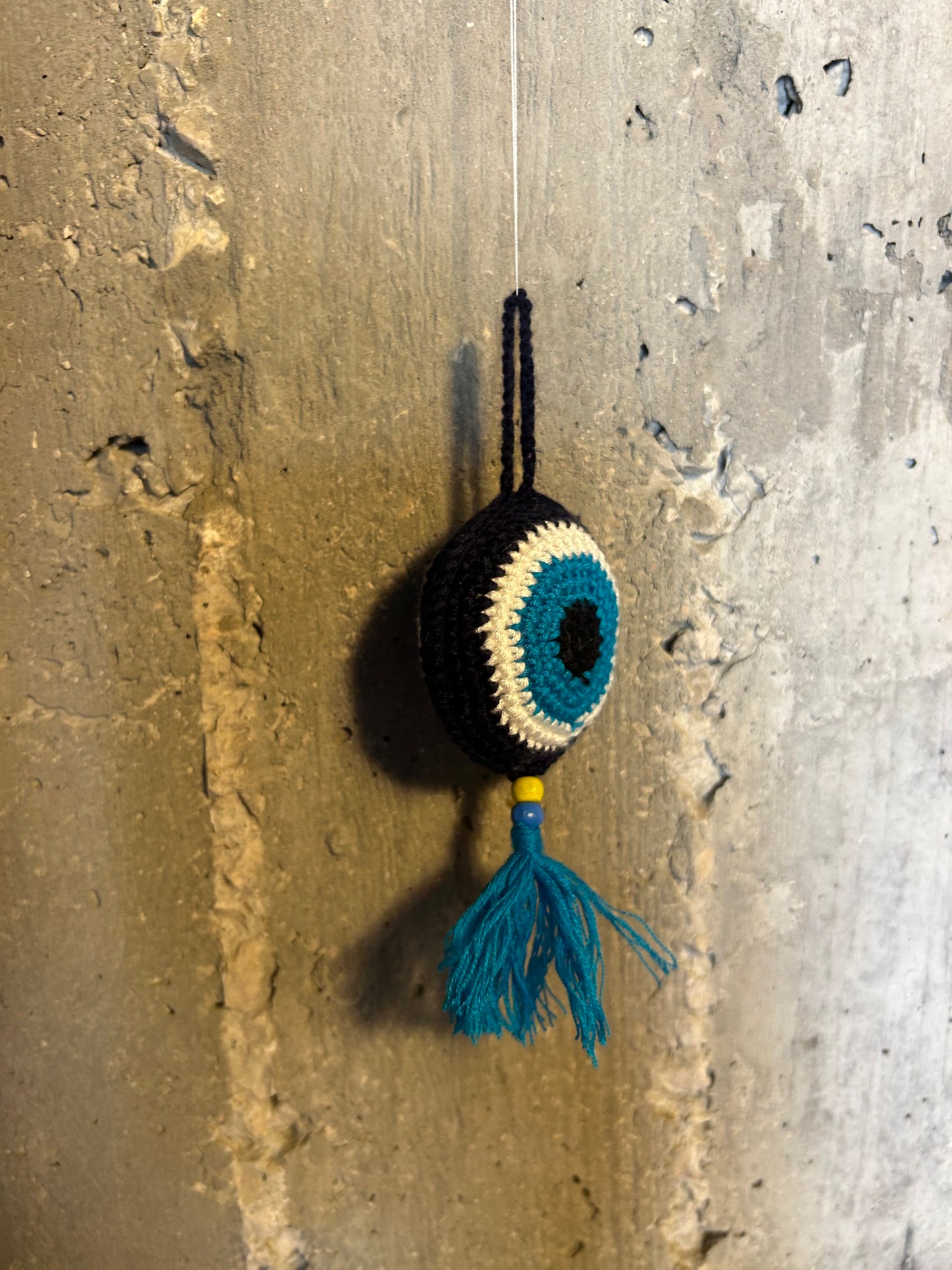 Evil Eye Hand Croched Proctection Ornament