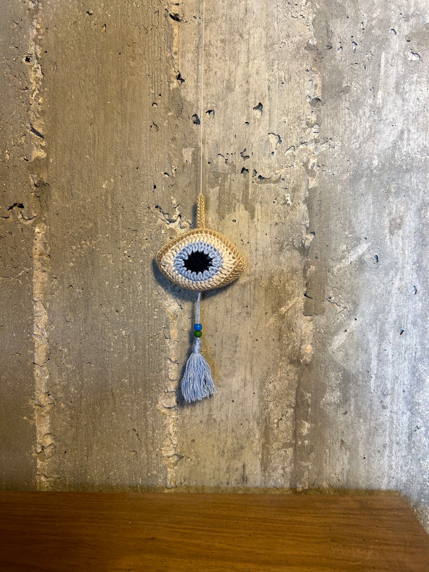 Evil Eye Hand Croched Proctection Ornament