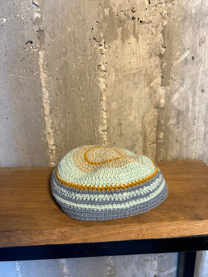 HANDMADE CROCHET KIPPAH MADE IN ISRAEL AUTHENTIC & UNIQUE CHO0SE YOUR OWN DESIGN