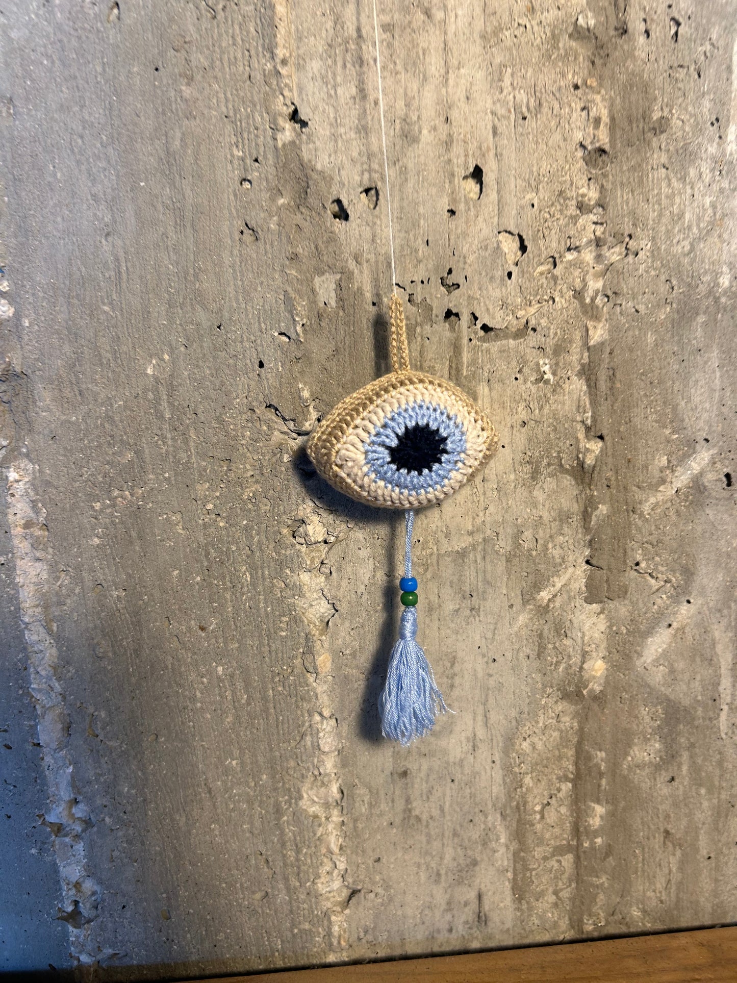 Evil Eye Hand Croched Proctection Ornament