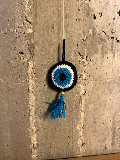 Evil Eye Hand Croched Proctection Ornament