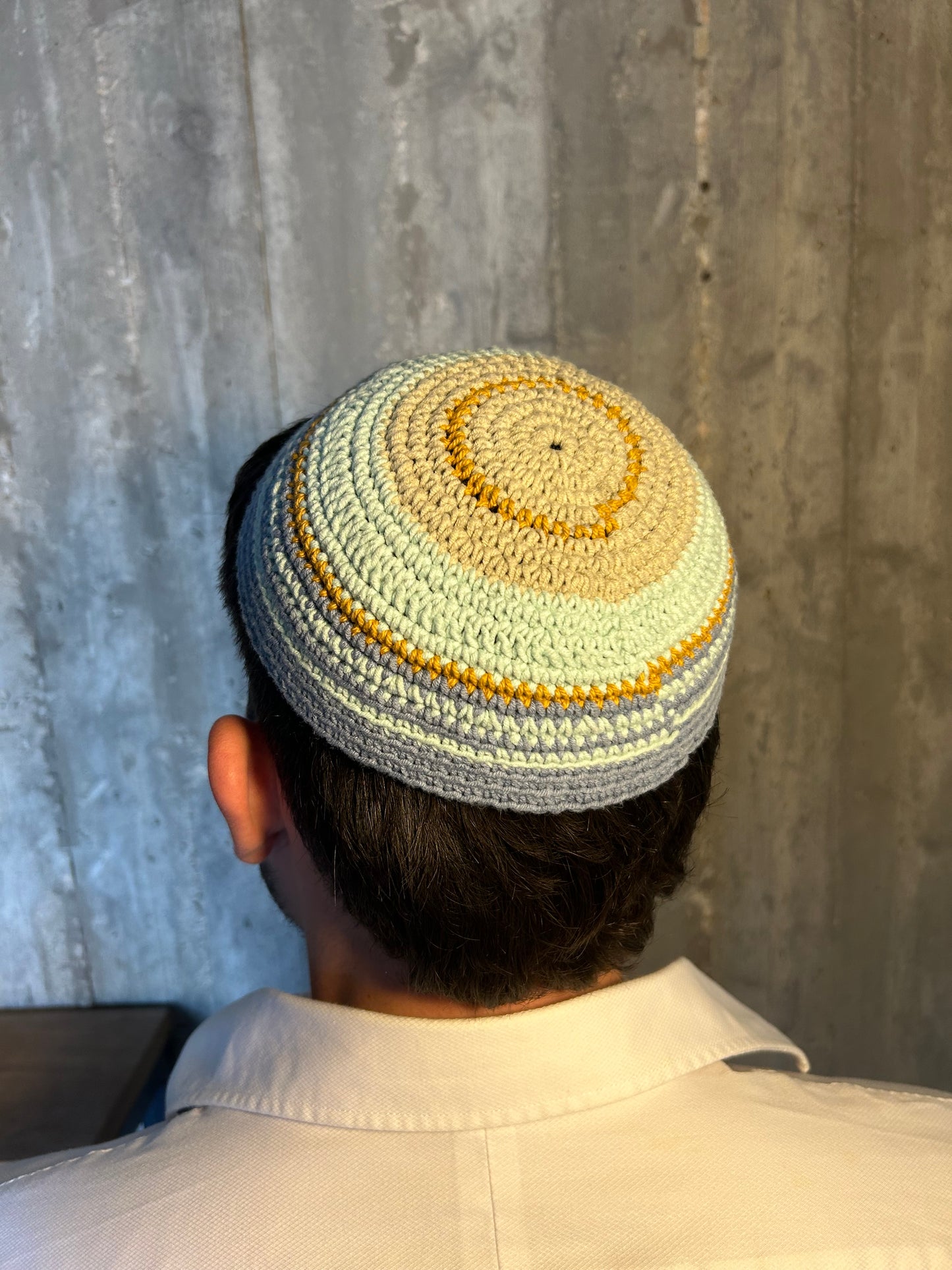 HANDMADE CROCHET KIPPAH MADE IN ISRAEL AUTHENTIC & UNIQUE CHO0SE YOUR OWN DESIGN