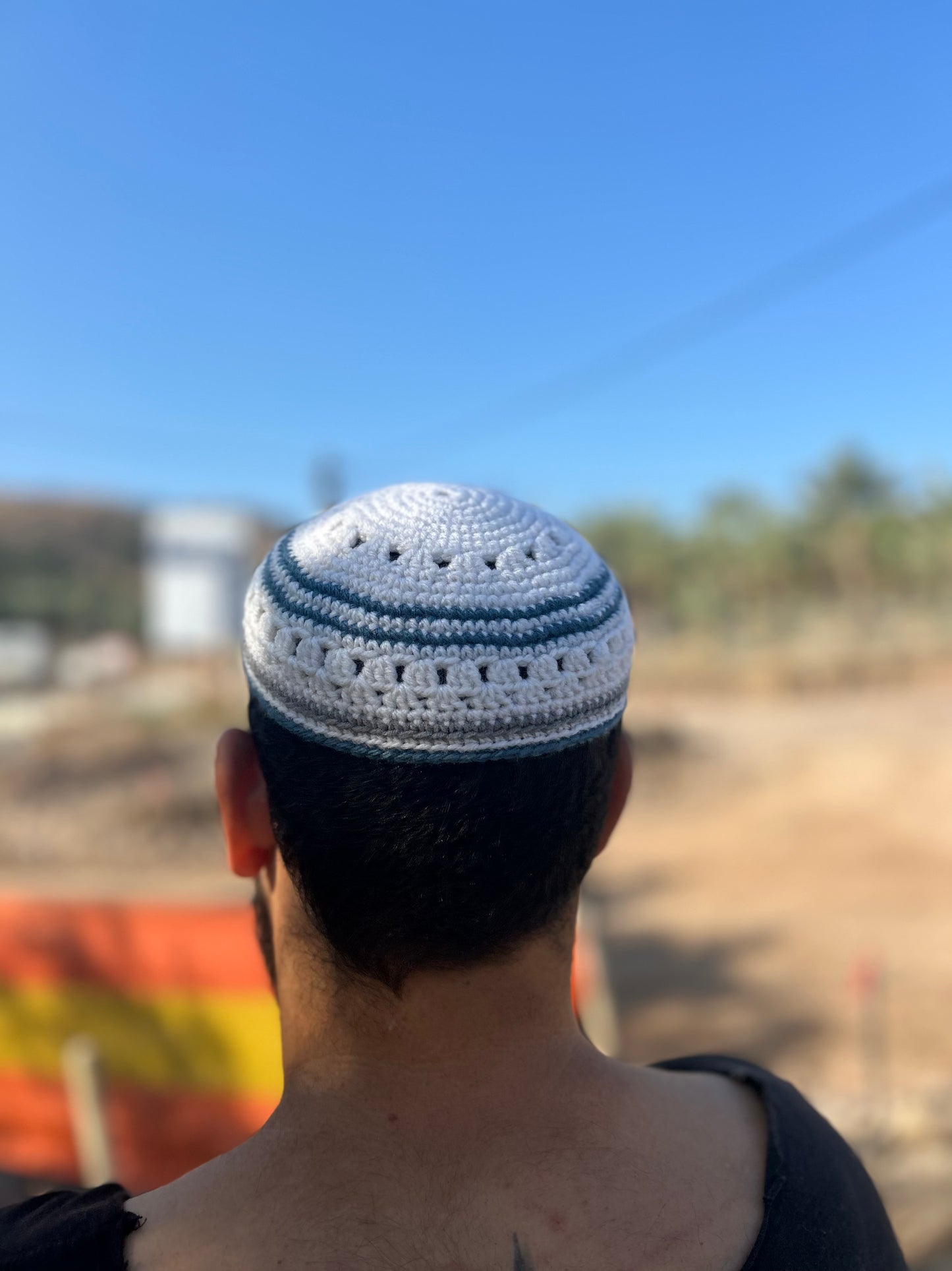 HANDMADE CROCHET KIPPAH MADE IN ISRAEL AUTHENTIC & UNIQUE CHO0SE YOUR OWN DESIGN