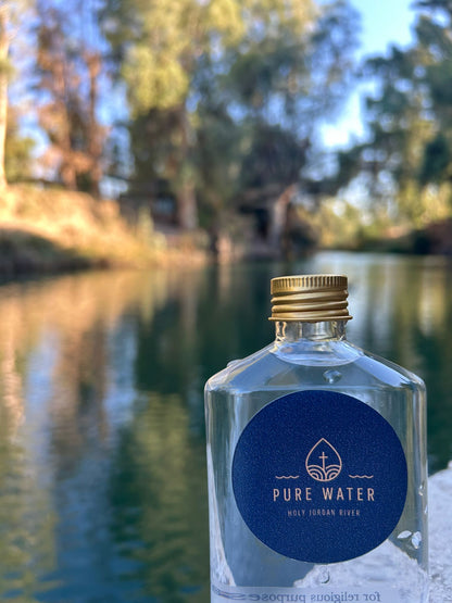 HOLY JORDAN RIVER WATER FROM ISRAEL WITH PERSONAL LIVE VIDEO 100% PURE