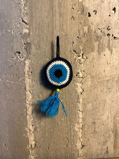 Evil Eye Hand Croched Proctection Ornament