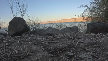 Sea of Galilee Bottle Of holy dust and sticks With A Personal Video